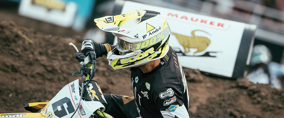 Thomas Ramette - TOP 5 pour le retour à la compétition à Brienon lors du Supercross de l'Yonne 2019